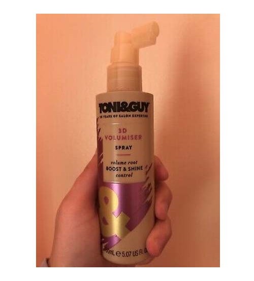 New Toni&Guy Glamour Hair Spray for Volume and Shine 150ml